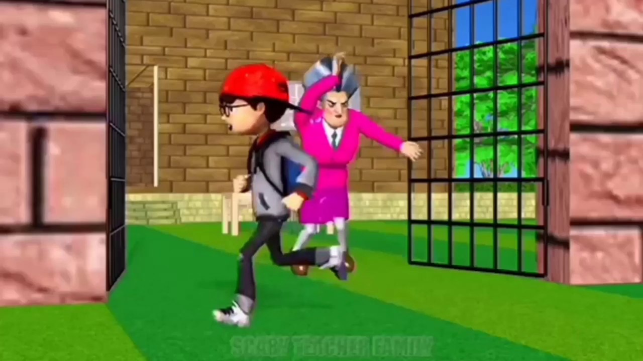 Scary teacher 3d & Nick Hulk--meme coffin dance song cover/new version trending #song #funmy #cover #memes #scary