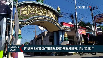 Alasan Ponpes Shiddiqiyah Bisa Beroperasi Meski Izin Dicabut