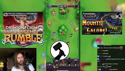 Warcraft Mobile Gameplay Leaked! Asmongold Reacts