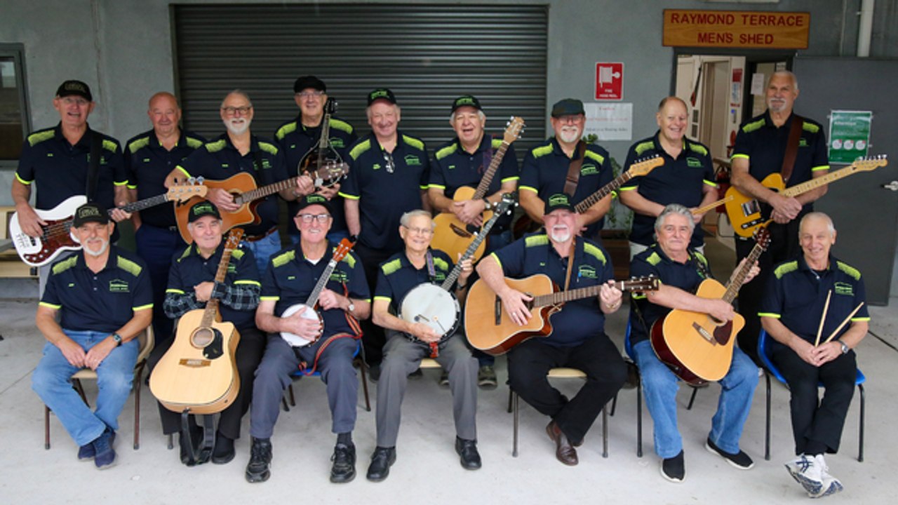 Raymond Terrace Men's Shed Band