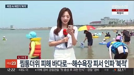 下载视频: 찜통더위 피해 바다로…해수욕장 인파 '북적'