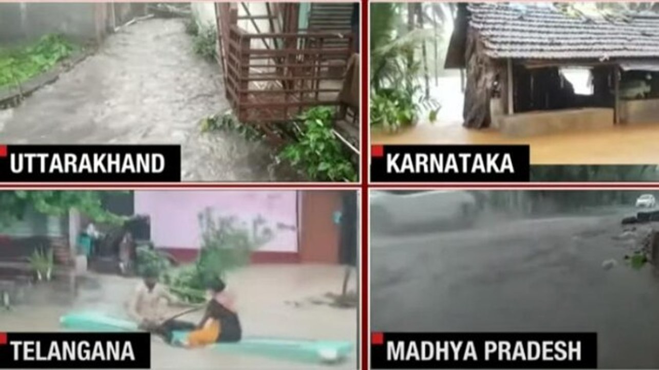 Monsoon wreaks havoc several states across India; red alert in Mumbai, Goa, Udupi