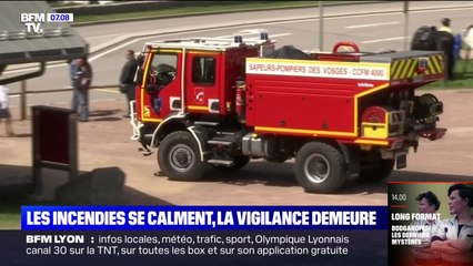 Incendies: le massif des Vosges sur le qui-vive