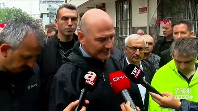 İçişleri Bakanı selden etkilenen Esenyurt'ta