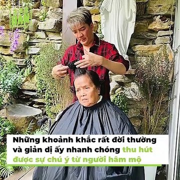 Sao nam Vbiz tự tay chăm mẹ: Kiều Minh Tuấn giúp mẹ làm móng | Điện Ảnh Net