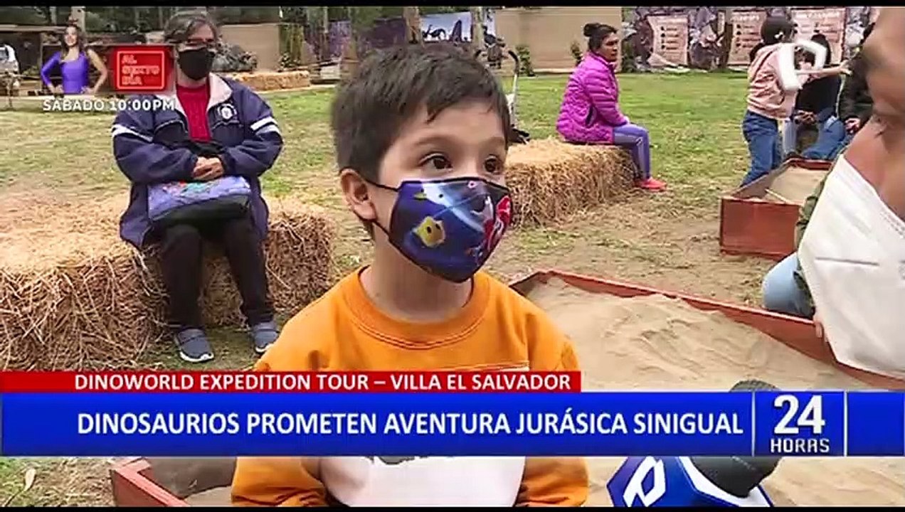 VES: Dinosaurios prometen un mundo jurásico en el club zonal Huáscar