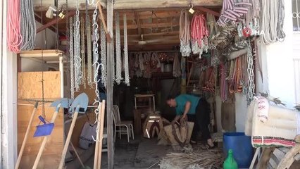 Teknoloji'ye yenilen semerciler son semerleri dikiyor