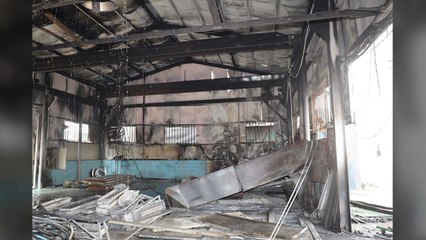 경기 부천 철거작업 현장에서 불...2천5백만 원 재산 피해 / YTN