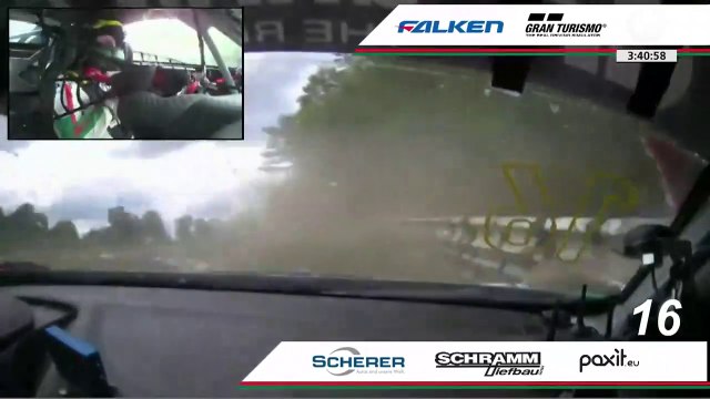 NLS Nurburgring 2022 Race 4 Leaders Born Soucek Schramm Crash on Oil