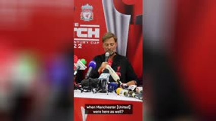 It wasn't like this for Man United! - Klopp applauds Thai support
