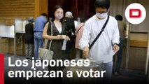 Los japoneses empiezan a votar en los comicios marcados por el asesinato de Shinzo Abe