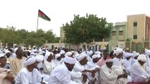 صلاة عيد الأضحى في ميادين الاعتصام بالسودان