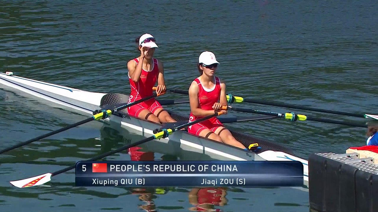 2022 World Rowing Cup III -  Lucerne, Switzerland - Lightweight Women's Double Sculls (LW2x) A-final