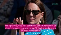 Kate Middleton éblouissante à Wimbledon dans une robe jaune tournesol
