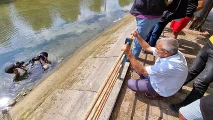 Yeğenini kurtarmak için girdiği suda kaybolan Mahmud'un cesedi bulundu
