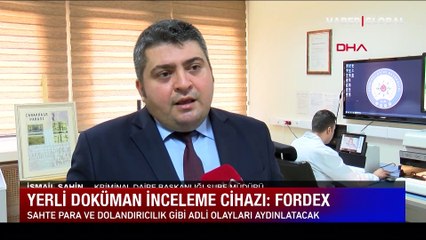 1 ay sonra resmi kurumlarda kullanılacak! TÜBİTAK'ın yerli cihazı 'FORDEX'