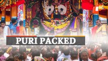 Puri | Lakhs Converge To Witness Suna Besha Of Sibling Deities | Rath Yatra 2022
