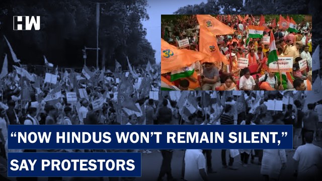 Hindu Organizations Took Out March In Delhi On Jantar Mantar, Sloganeering Hindus Will Not Be Quiet