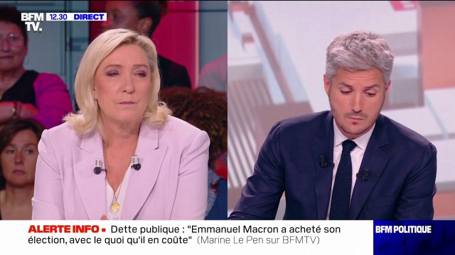 Marine Le Pen: Les députés du rassemblement National ne sont pas tombés du ciel, ils ont été élus par des millions de Français