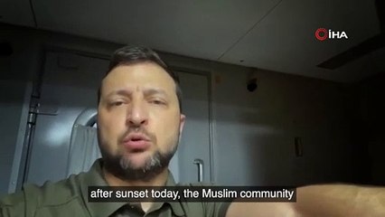 Zelenskiy’den Türkçe 'Kurban Bayramı' mesajı