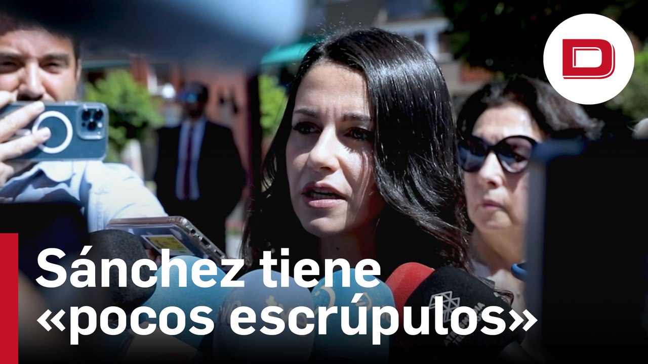 Arrimadas acusa de «pocos escrúpulos» a Sánchez por «pactar la desmemoria con Bildu»