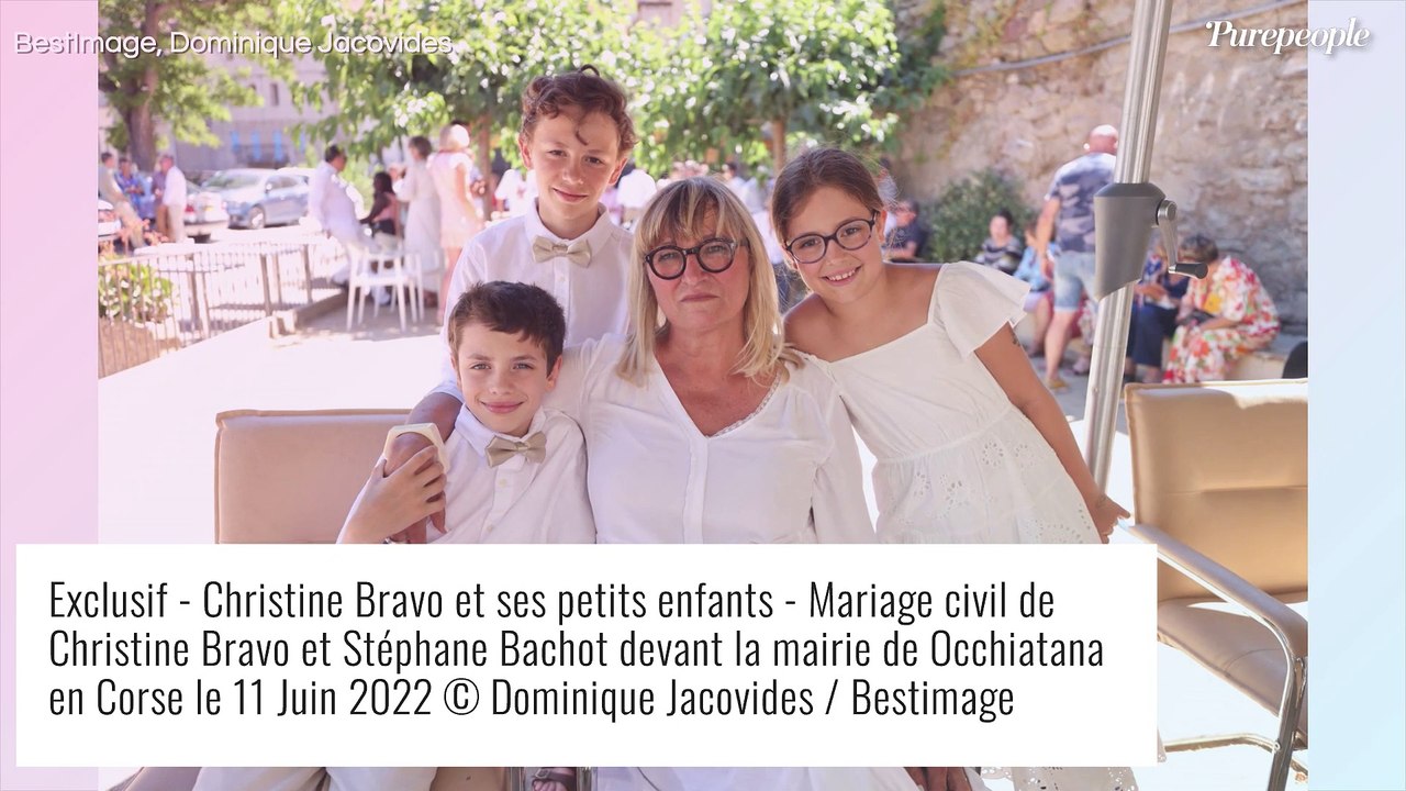 Mariage de Christine Bravo et Stéphane Bachot : toutes les photos de la cérémonie en Corse ! (EXCLU)