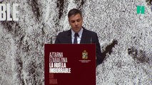 Duras críticas a Pedro Sánchez por esta frase durante el homenaje a Miguel Ángel Blanco en Ermua