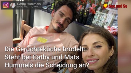 Télécharger la video: Cathy Hummels verwirrt Fans mit geheimnisvoller Botschaft: Scheidung von Mats Hummels?