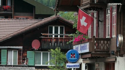 Швейцария: геологи следят за движениями горы на курорте Кандерштег