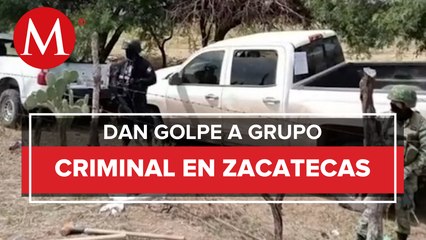 Consignan a 11 detenidos y aseguran arsenal en Zacatecas
