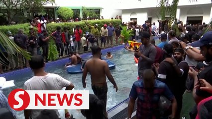 Awe and anger in Sri Lanka's ransacked palace