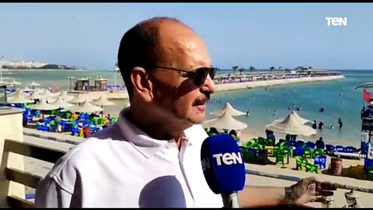 في ثاني أيام العيد.. المصطافين يشكرون محافظ الغردقة والرئيس السيسي على نظافة وأمان شواطئ الغردقة