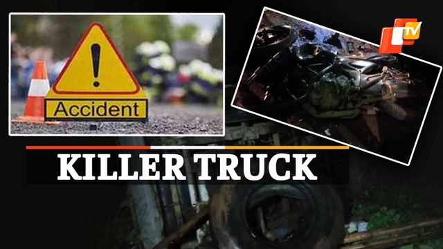 Deadly Road Accident In Bhadrak, 1 Killed, Two Injured