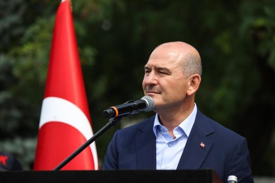 Son Dakika | İçişleri Bakanı Soylu, İstanbul'da çevik kuvvet polisleriyle bayramlaştı Açıklaması