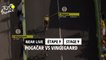 Pogacar vs Vingegaard - Palette Graphique / Pogacar vs Vingegaard - 3D Analysis - Étape 9 / Stage 9 #TDF2022
