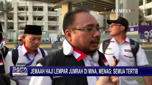 Jemaah Haji Lempar Jumrah di Mina, Menag: Semua Tertib