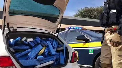 Motorista que tentou fugir da PRF e foi preso com maconha disse que é o "Brian"