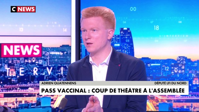 Adrien Quatennens : «Il est urgent de renforcer notre hôpital public en réintégrant les 12.000 soignants qui ont été écartés parce que non-vaccinés»