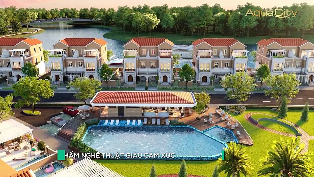 AQUA CITY - BẢN GIAO HƯỞNG KIẾN TRÚC TUYỆT MỸ