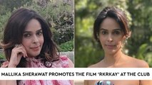 Mallika Sherawat Promotes The Film ‘RkRkay’ At The Club