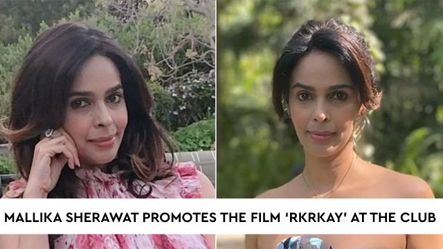 Mallika Sherawat Promotes The Film ‘RkRkay’ At The Club