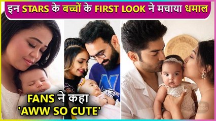 TV Stars Who Recently Revealed The Face Of Their Cute Babies | Bharti, Pooja, Shaheer & More
