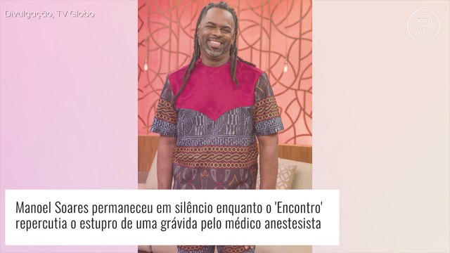 'Encontro' discute estupro de grávida por anestesista e Manoel Soares não comenta crime. Saiba motivo!