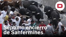 Séptimo encierro con toros de Victoriano del Río Cortés que deja cinco heridos