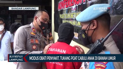 Modus Obati Penyakit, Tukang Pijat Cabuli Anak di bawah Umur