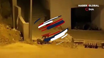 Yemek aramak için şehir merkezine indiler