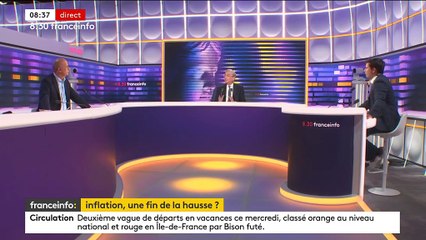 Inflation : il faut la "réduire" à 2% d’ici 2024, s’engage le gouverneur de la Banque de France