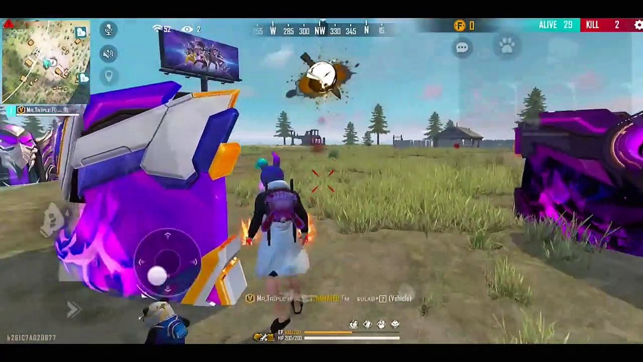 ump no gun skin challenge freefire new game play video