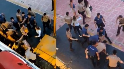 Adalar vapurunda yer kavgası