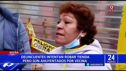 Breña: denuncian aumento de asaltos tras desvió de calles por construcción del Metro de Lima